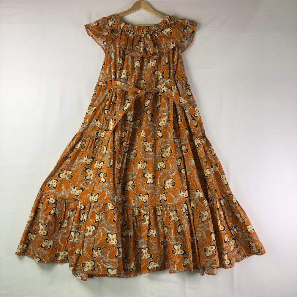LA DoubleJ Paisley Maxi Dress